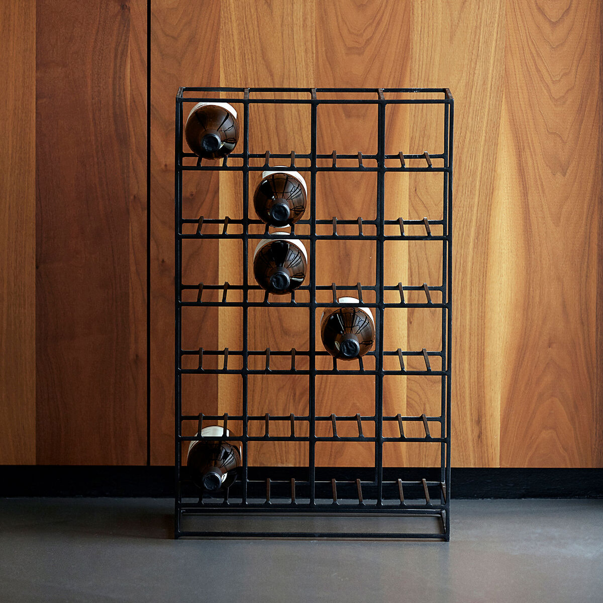 House Doctor Vinstativ 24 flasker, svart