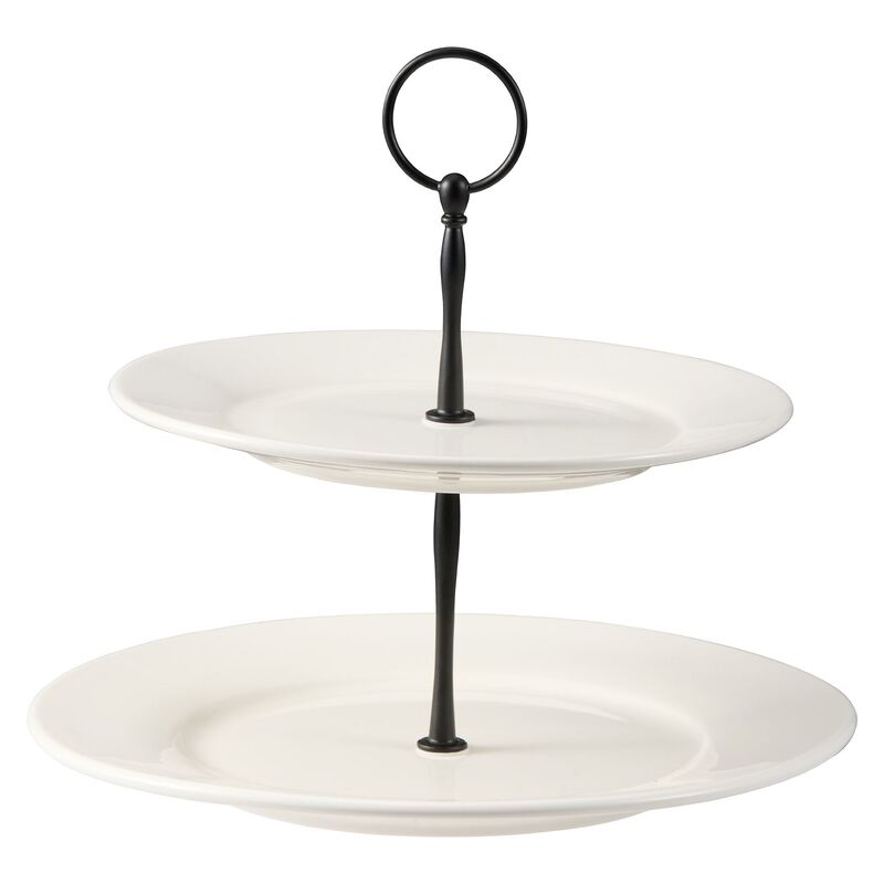 Kafi kakfat 2 våningar, vit