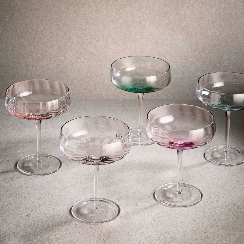 Champagne-/cocktailglass 30 cl, sand