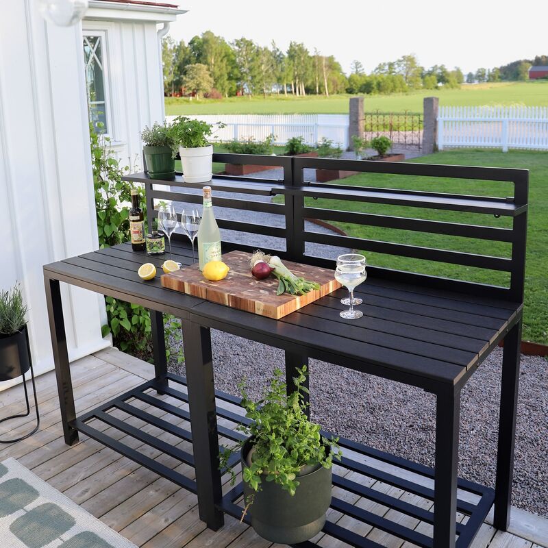 Utekjøkken modul 90 x 60 cm, 2 stk