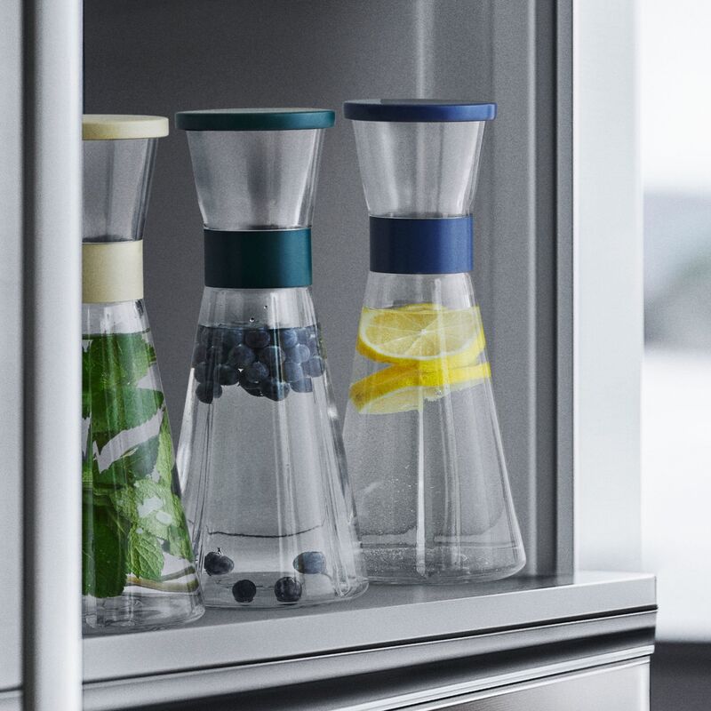 Grand Cru vannkaraffel 0,9 liter, ocean blue