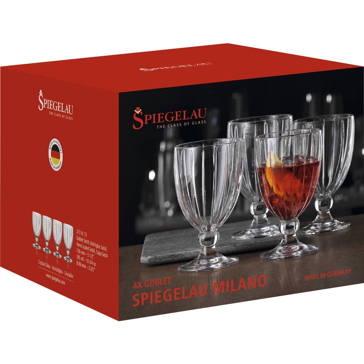 LifeStyle Vitvinsglas 44 cl 4-pack