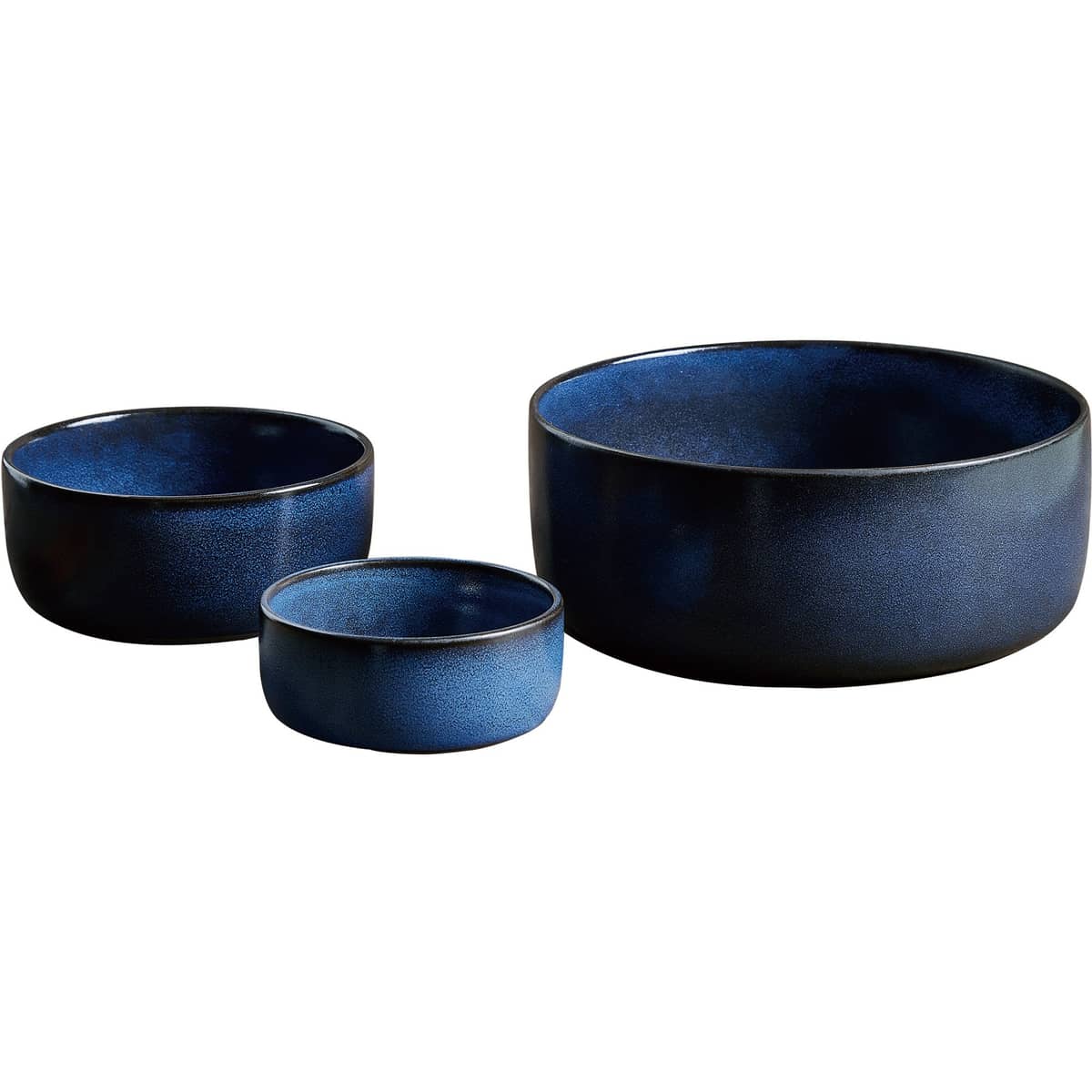 RAW skålset 3 delar, midnight blue