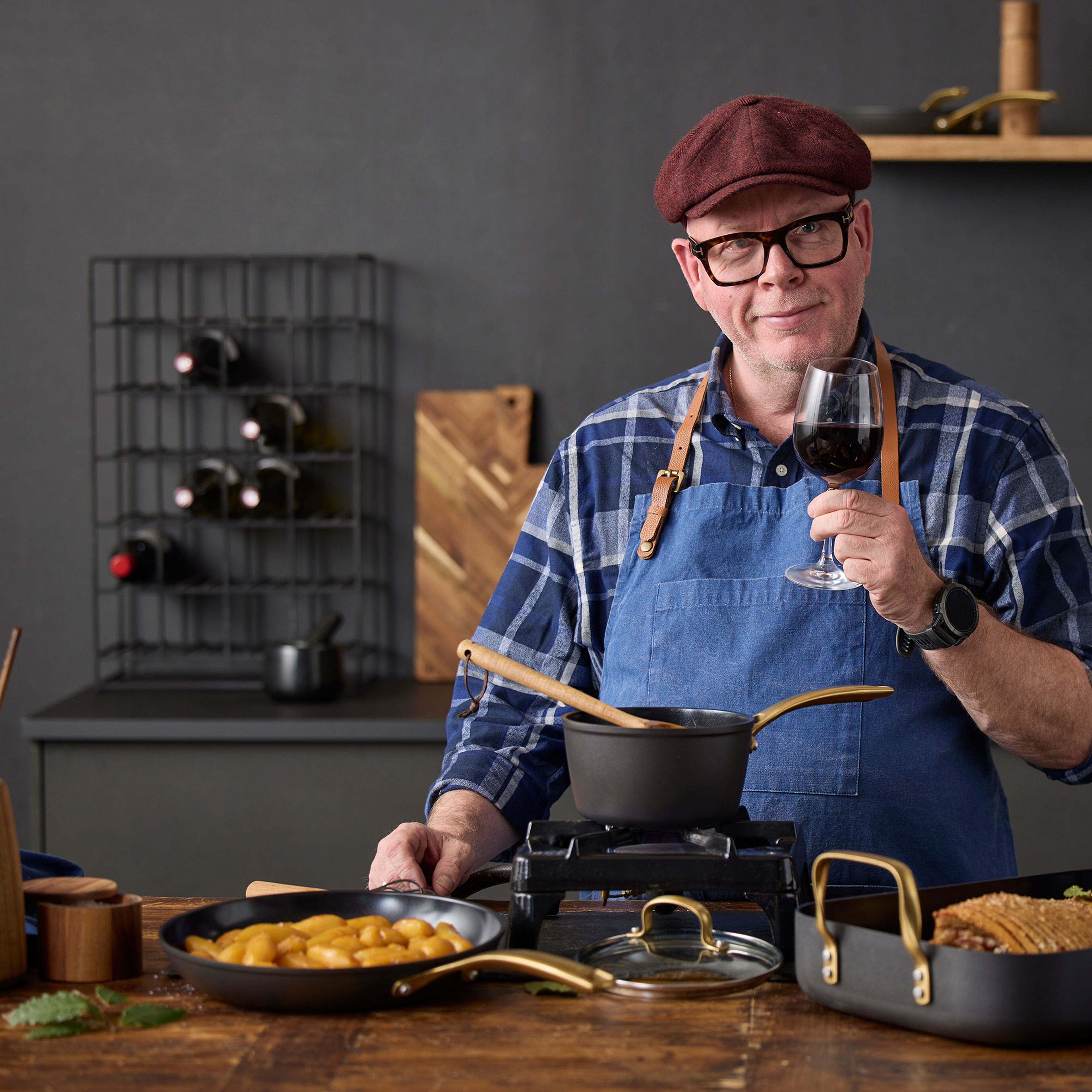 Brasserie stekpanna 28 cm, svart