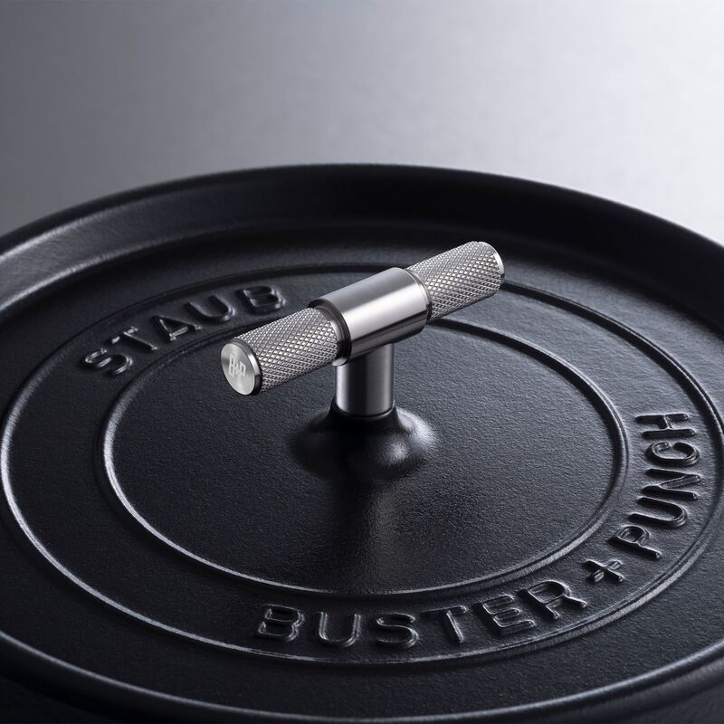 Buster+Punch pyöreä pata 28 cm, teräsnupilla