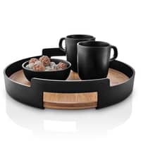 Nordic Kitchen serveringsbakke 35 cm, sort