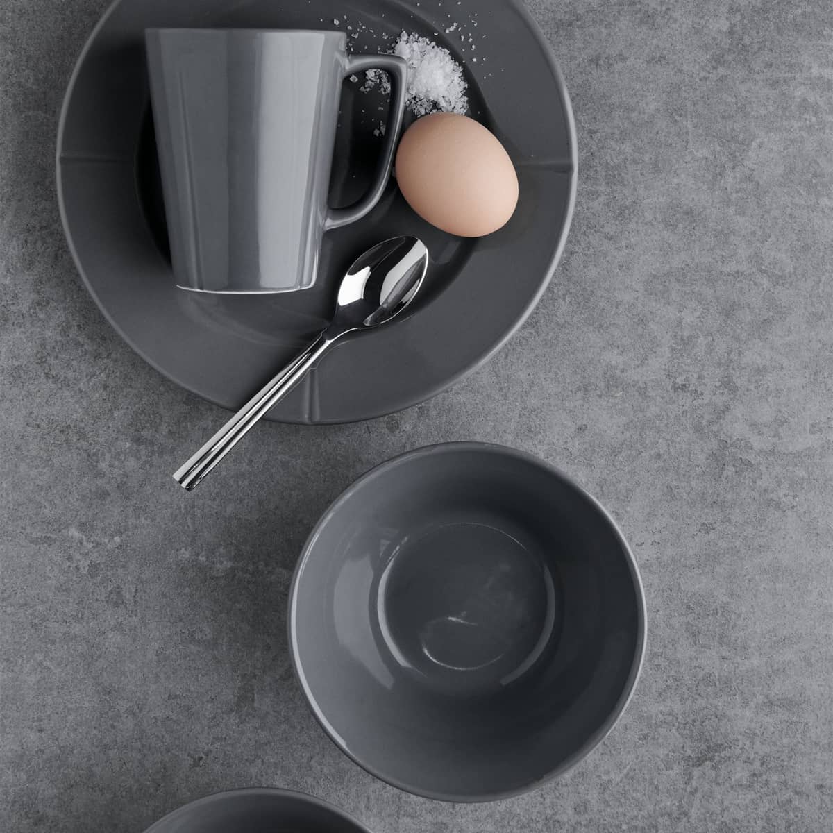 Grand Cru skål,15 cm, ash grey
