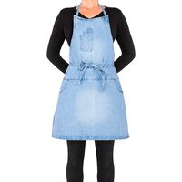 Five Pockets Slim Fit forkle, washed indigo