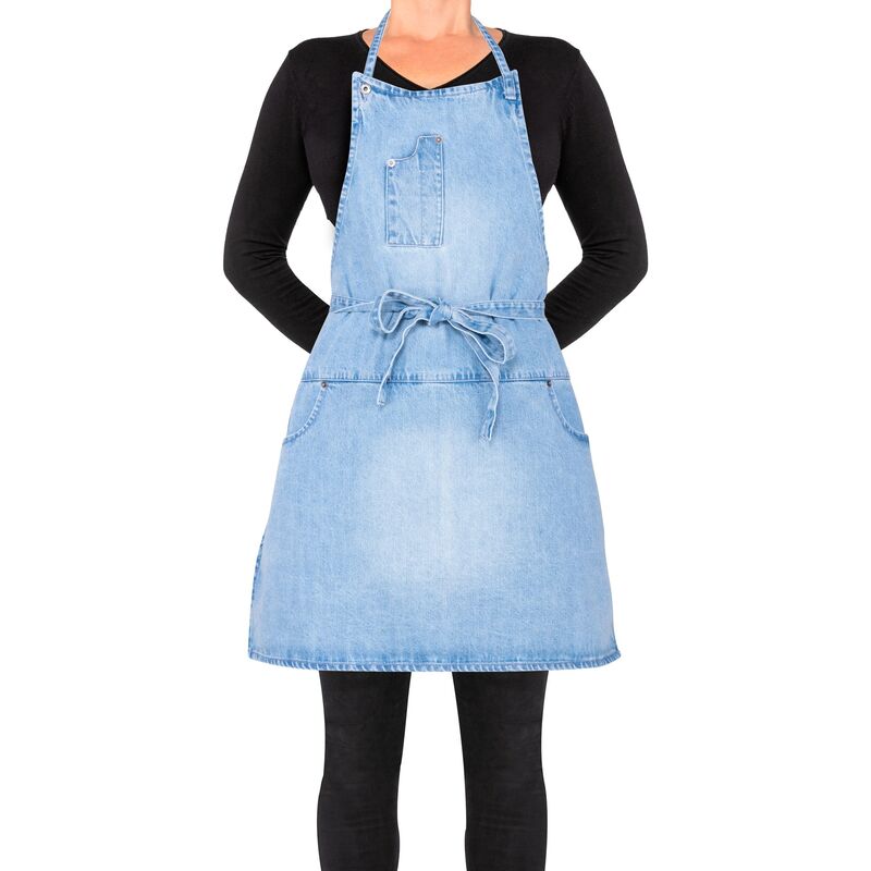 Five Pockets Slim Fit esiliina, washed indigo