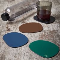 RAW glassbrikker silikon 6-pakning, dark blue