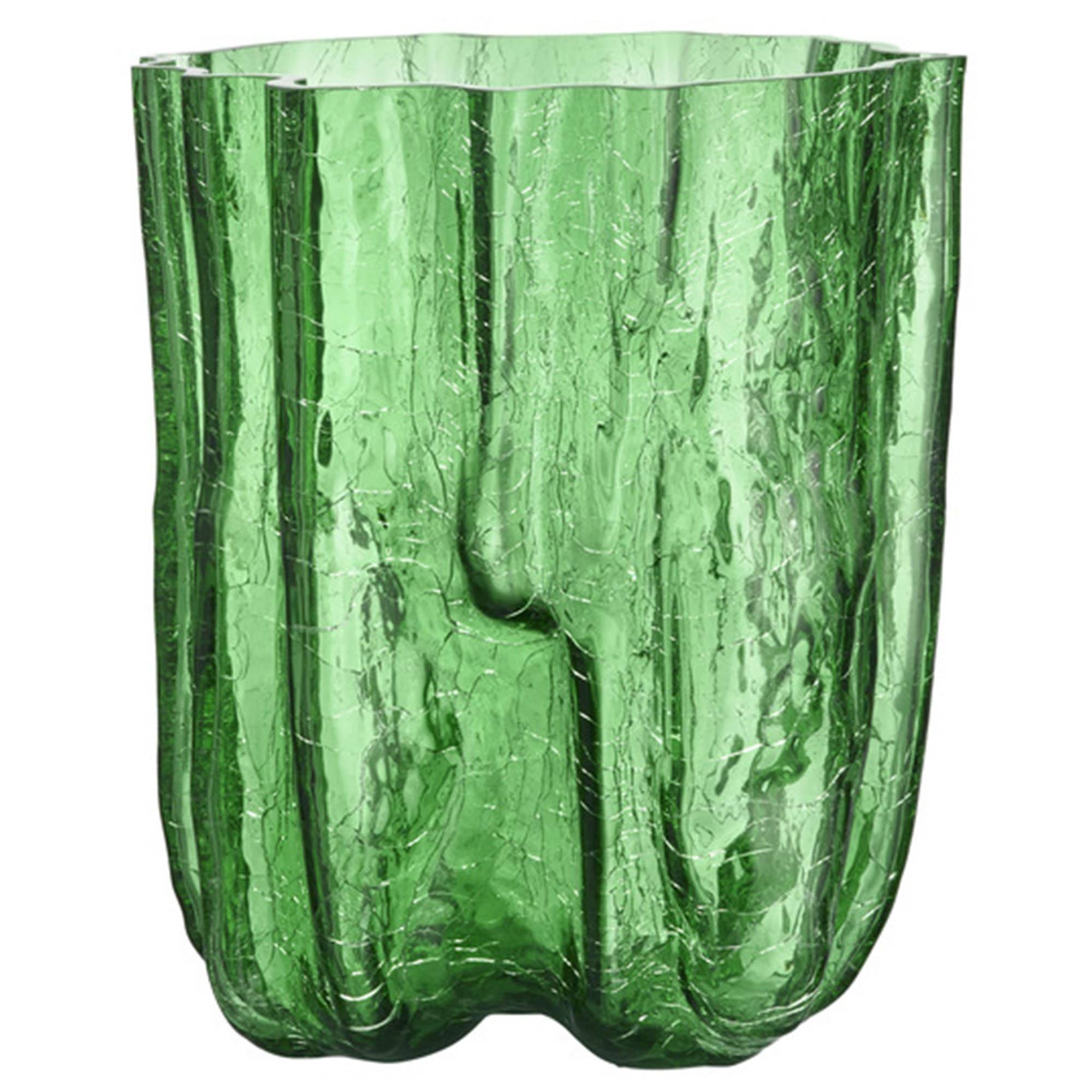 Crackle Vase 270 Grøn