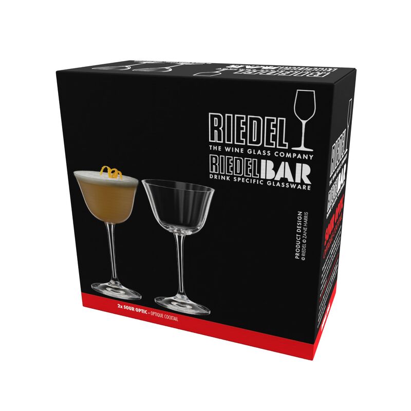 Sour Optic drinkglas, 2 st
