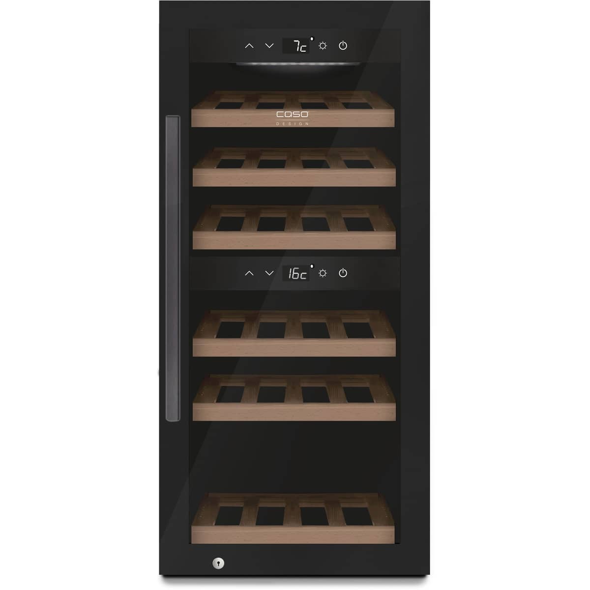 Vinkyl WineExclusive 24 Flaskor Svart