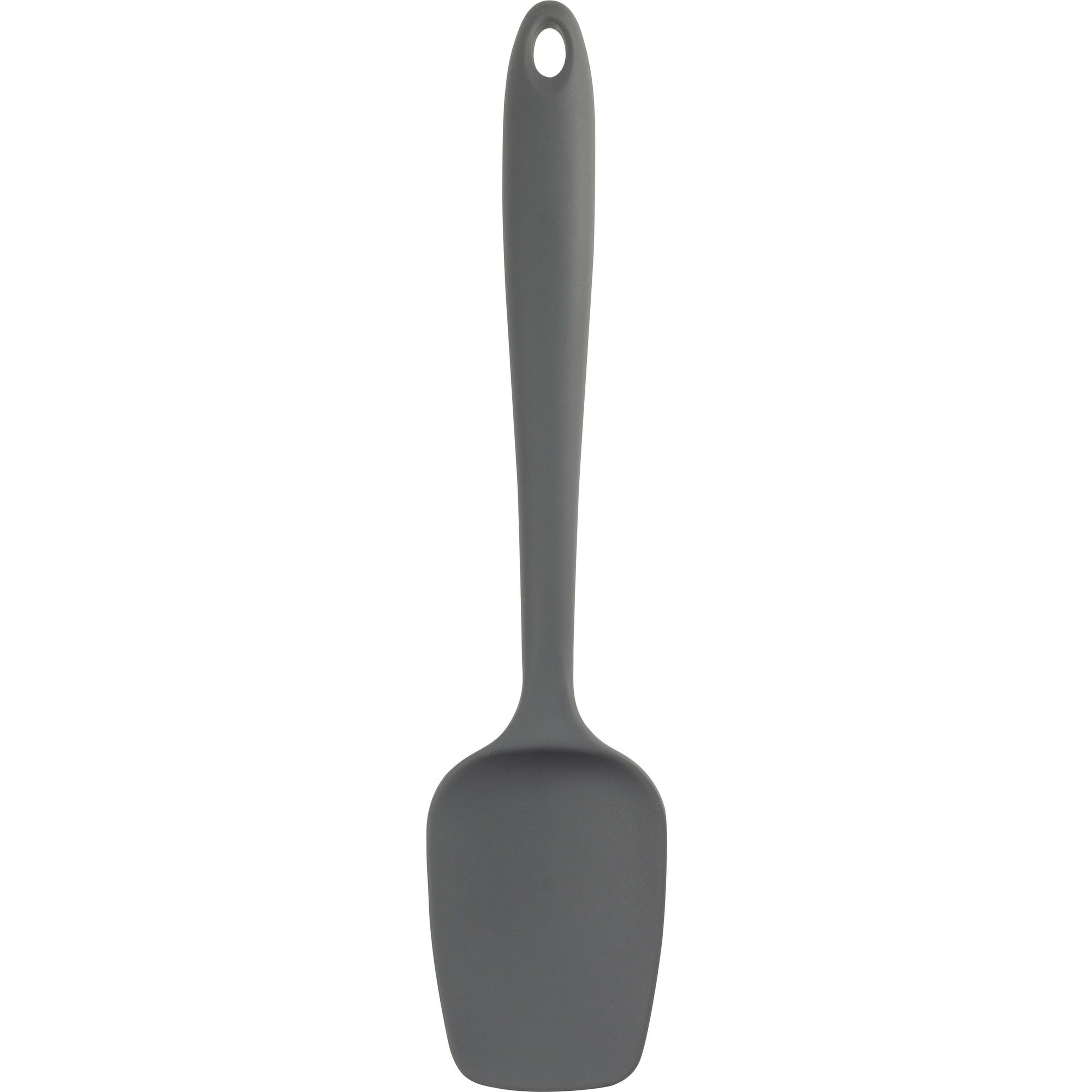 Skålad slickepott, grå, 27 cm