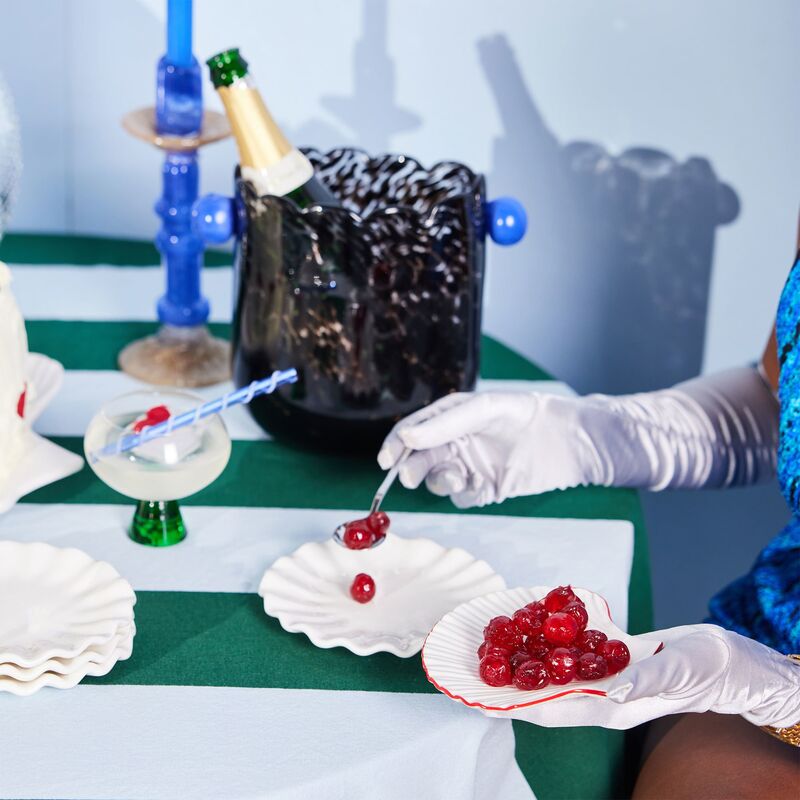 Shell Line asjett 16 x 13 cm