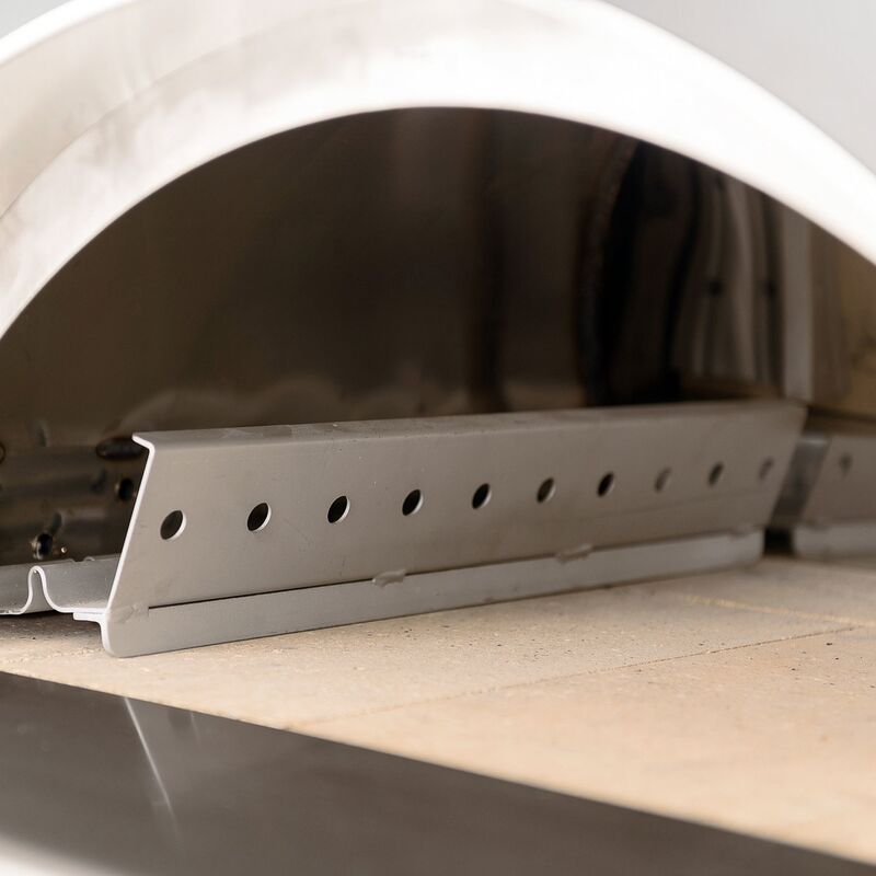 Pulcinella Brændefyret Pizzaovn 100x80 cm. Antracit