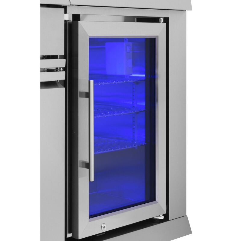 Kesäkeittiö Ametist 6+2, ruostumaton teräs