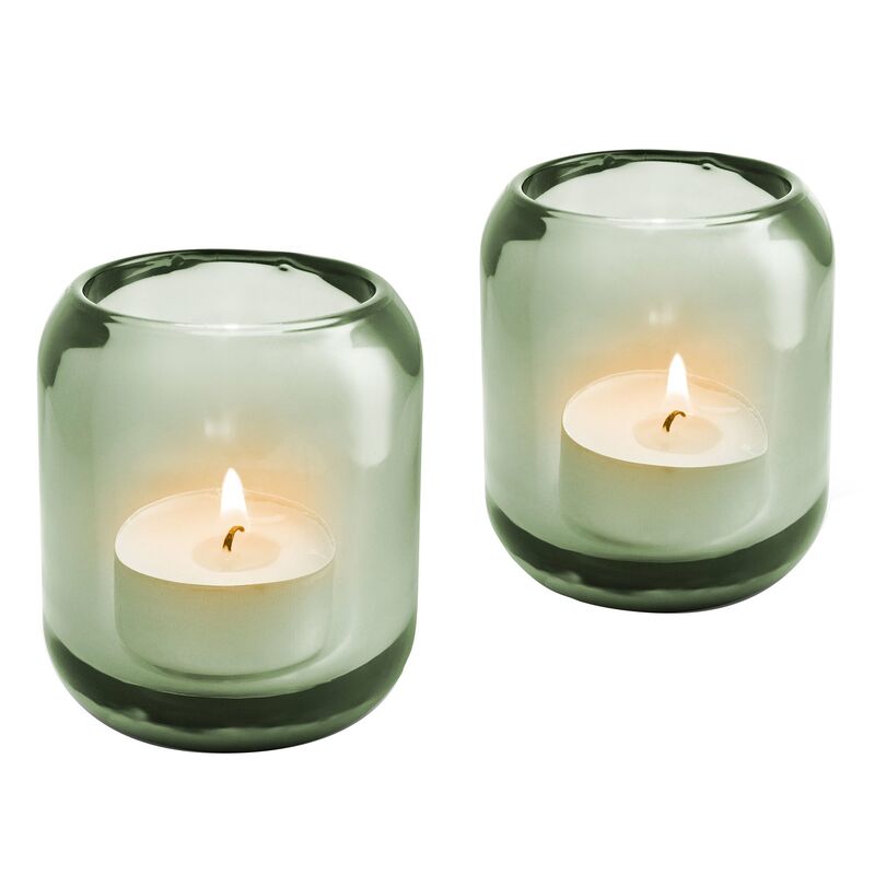 Acorn fyrfadsstage, 2 stk, leaf green