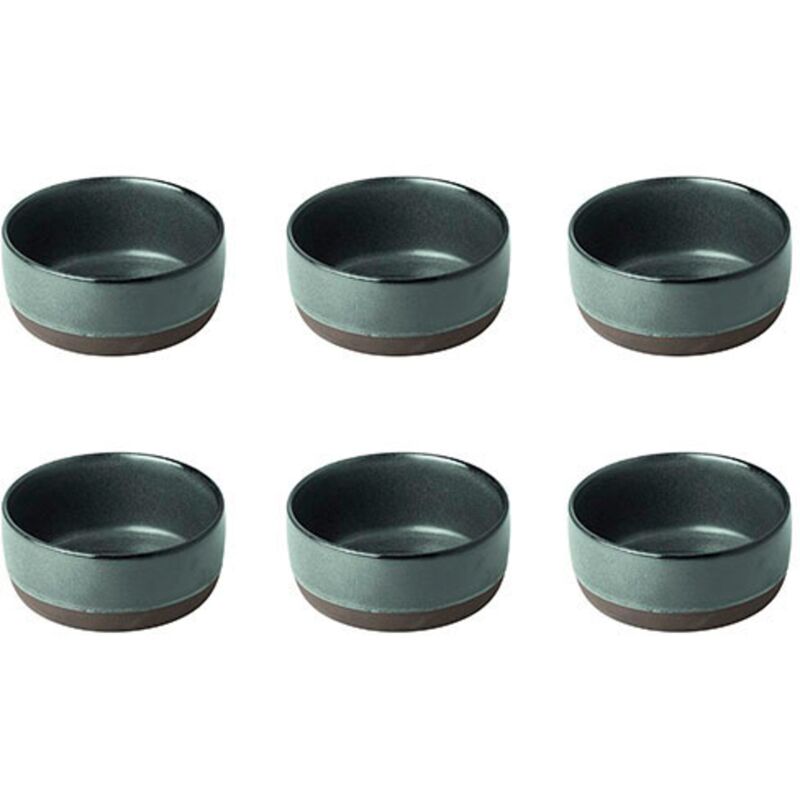 RAW Skål Ø13,5 cm 6 stk, Nordisk Grønn 