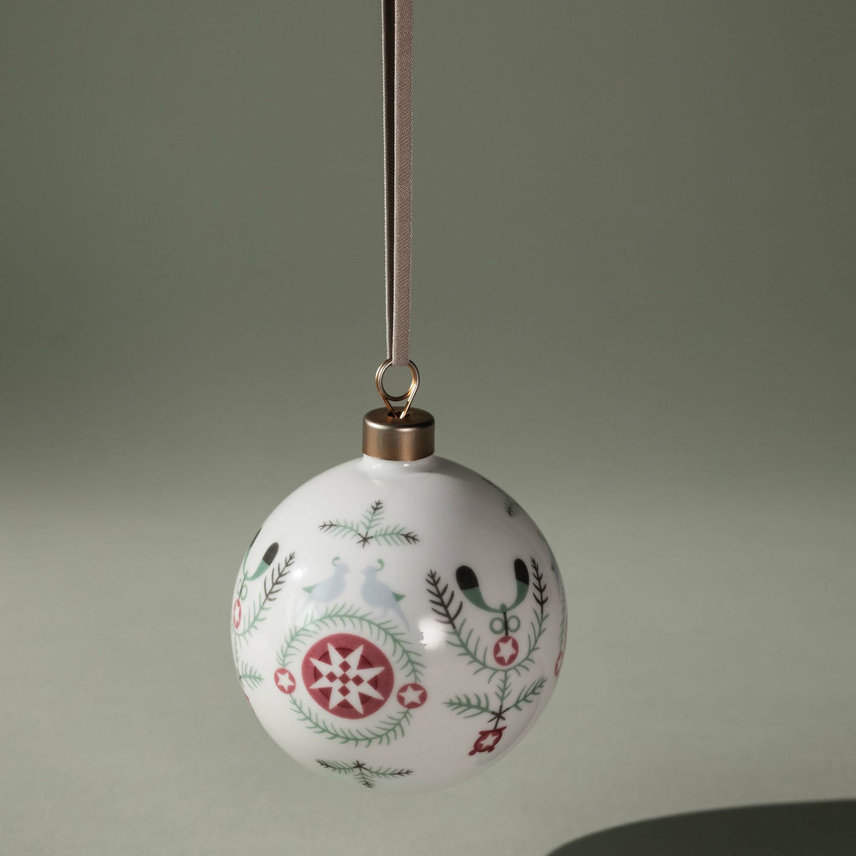 Swedish Grace Winter julekugle 8 cm