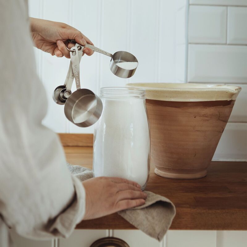 Myah måttsats 5 delar, rostfritt stål