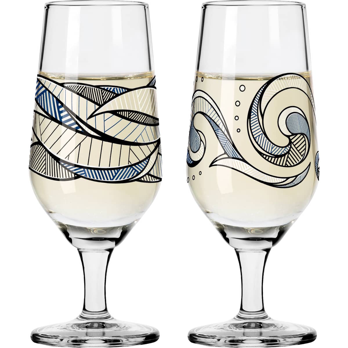 Brauchzeit snapsglas 2-pack, NO:5&6