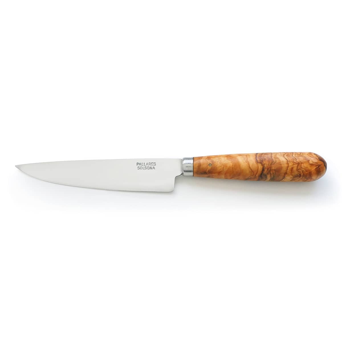 Kødkniv 22,5 cm, rustfrit stål/oliventræ, 4 stk.