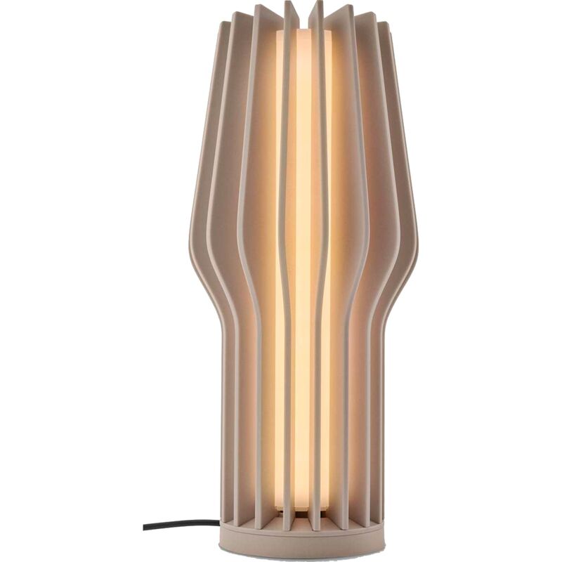 Radiant LED-lampa portabel 25 cm, pearl beige