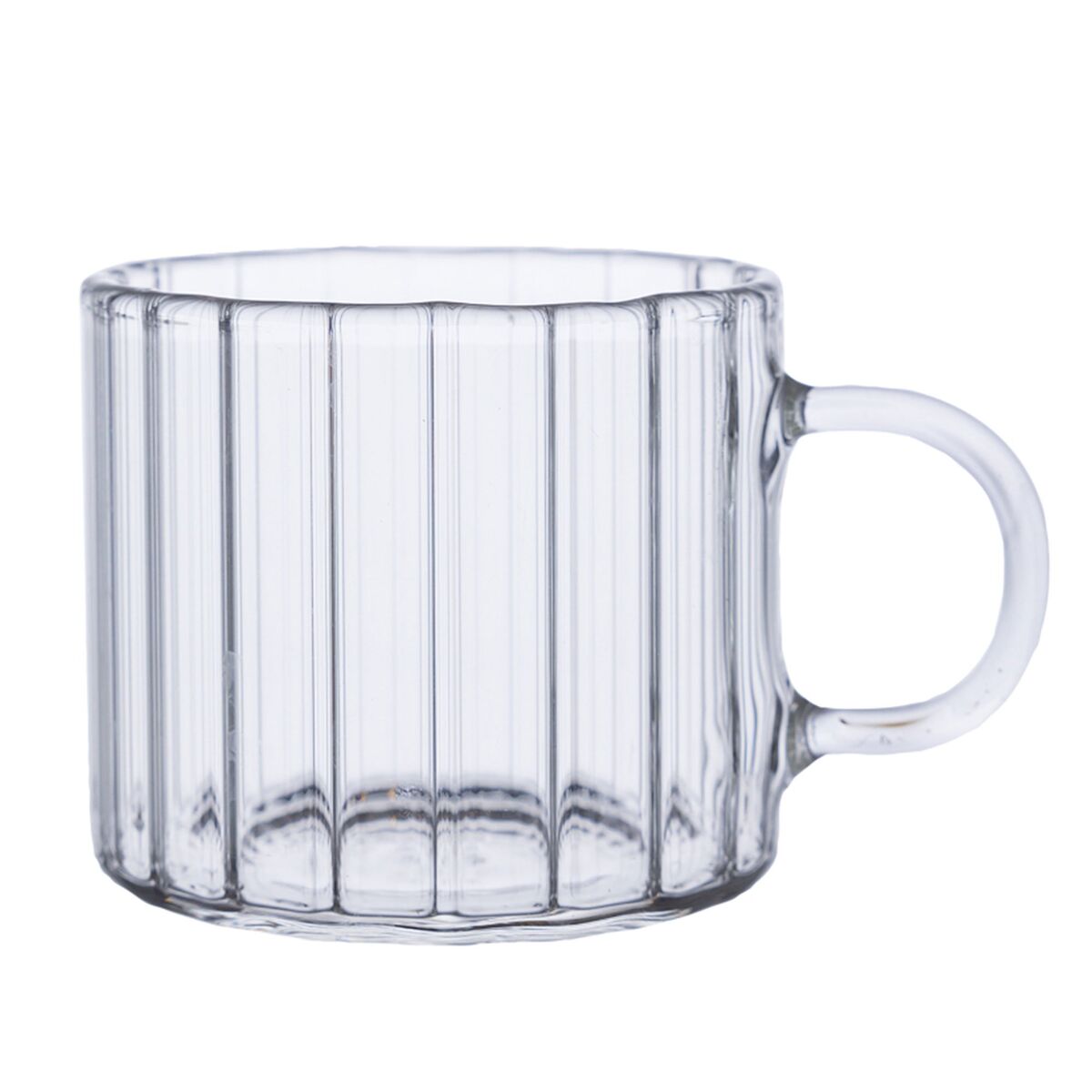 Glögglas räfflat 10 cl