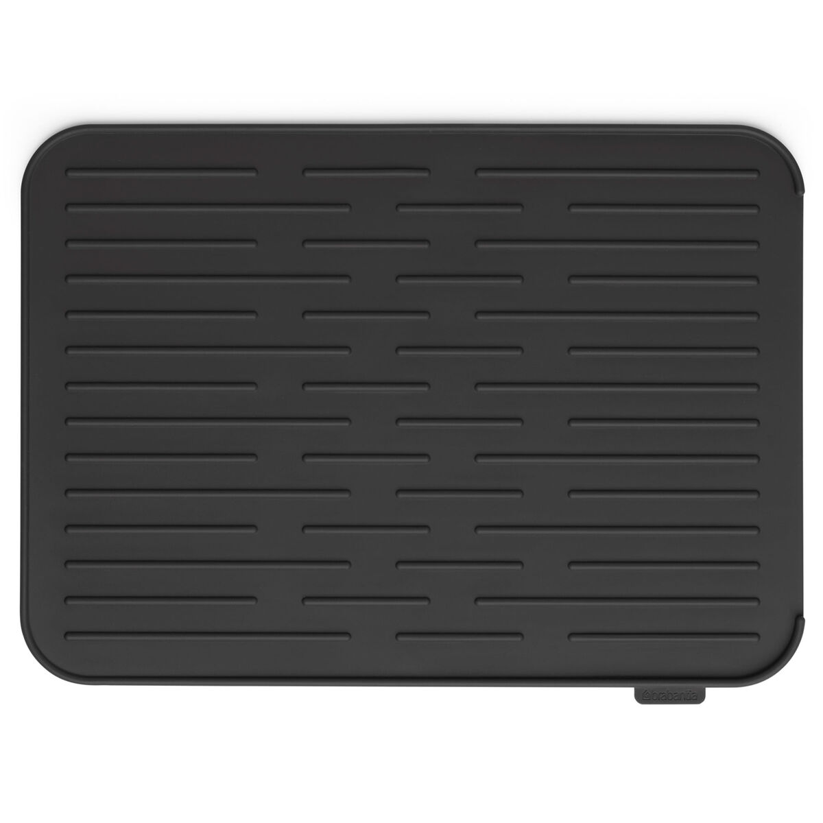 SinkSide diskmatta silikon, mörkgrå