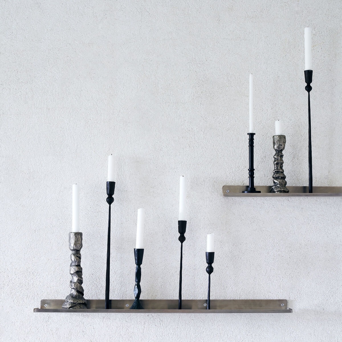 House Doctor Ledge Væghylde 80 cm, sølv