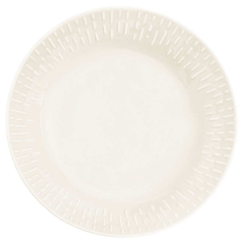 Confetti pastatallerken 23 cm, vanilla