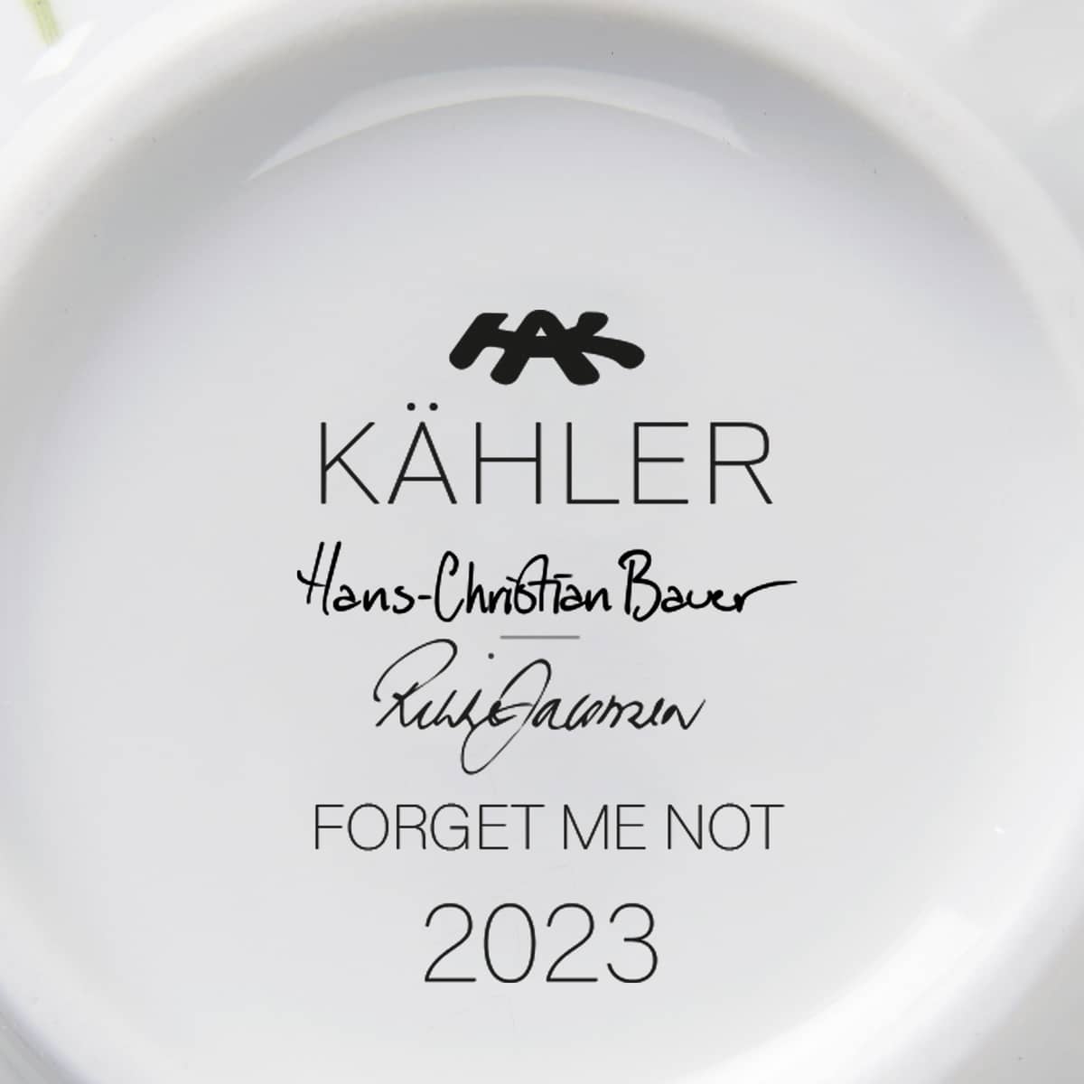 Hammershøi Summer mugg 33 cl, forget me not