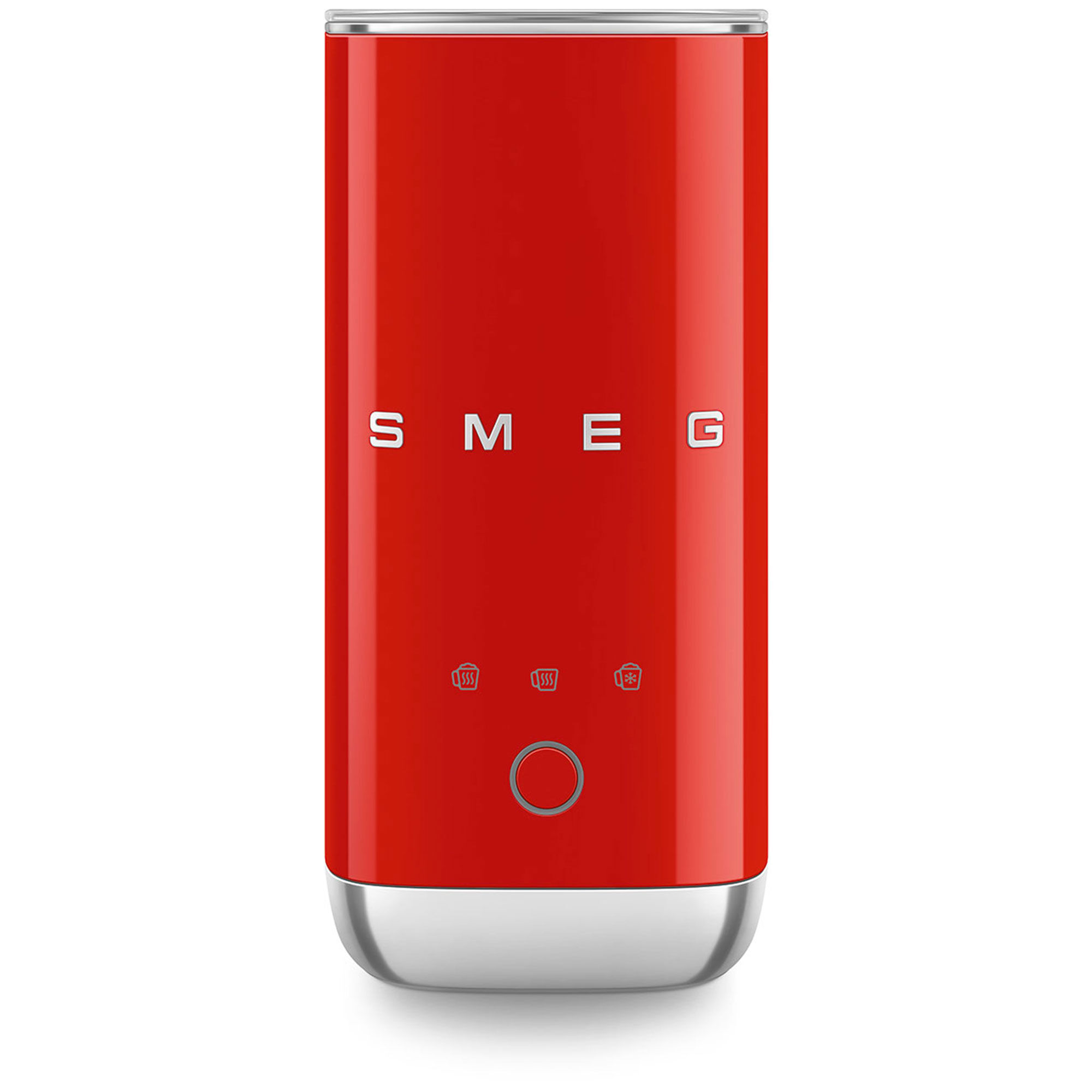 Smeg Mini-mjölkskummare, röd