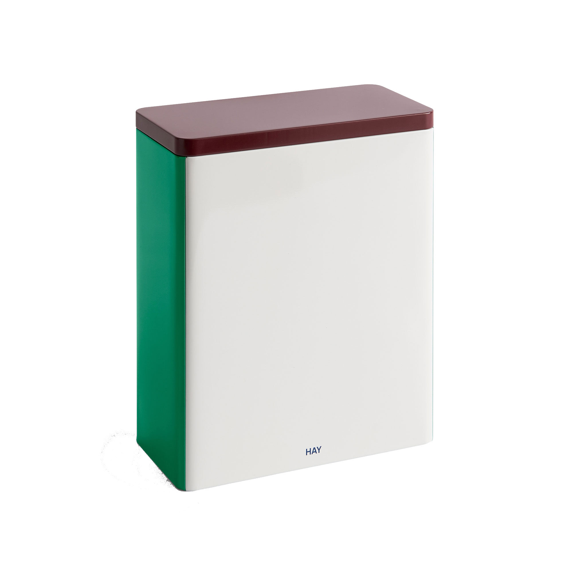 Tin Storage HAY förvaringsbox XL, off-white/bourgogne