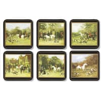 Tally Ho Glasunderlägg 6-pack