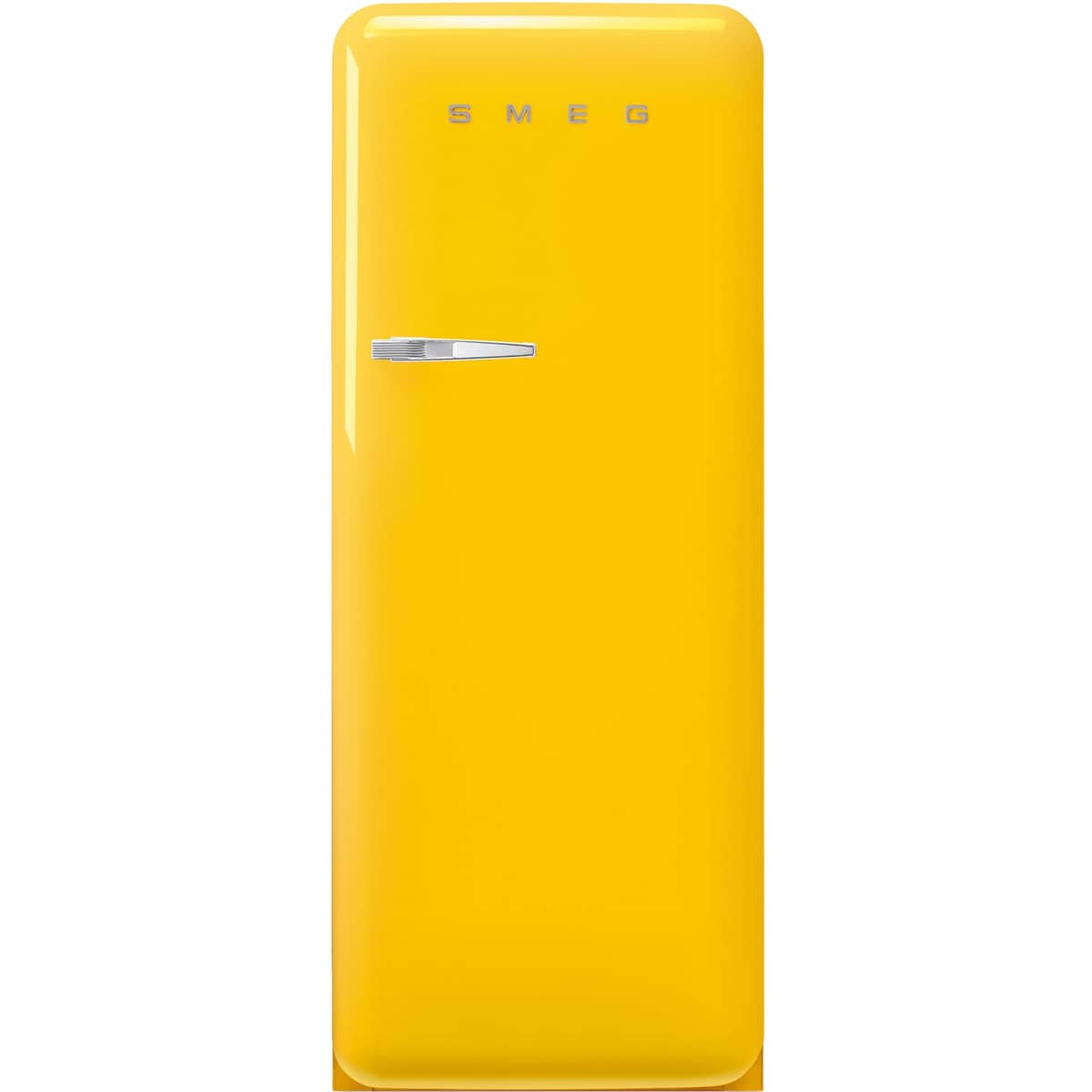 Smeg FAB28RYW6 Jääkaappi Pakastinlokero 153 cm Oikeanpuoleinen Keltainen
