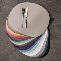 RAW Organic -lautasenalunen, 6 kpl, harmaa