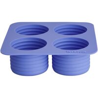 Kosta Boda Viva Jääpalamuotti 4 kpl, merensininen