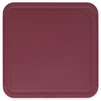 Tasty+ skærebræt medium, aubergine rød
