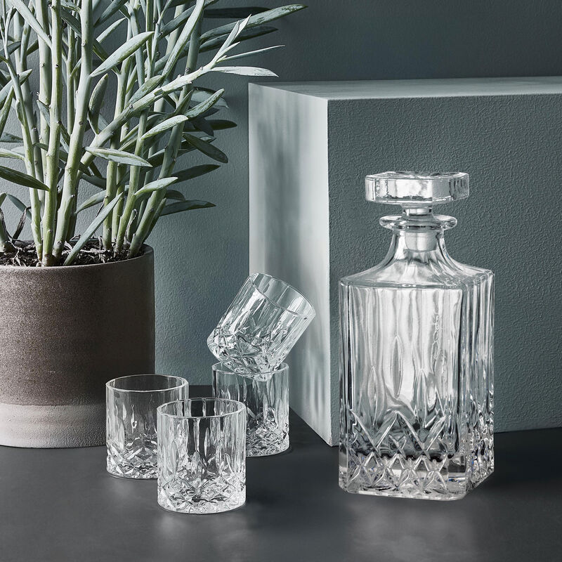 Harvey karaffelsæt inkl. 4 whiskyglas