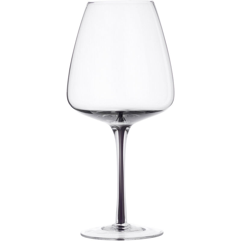 'Smoke' Munblåst rödvinsglas