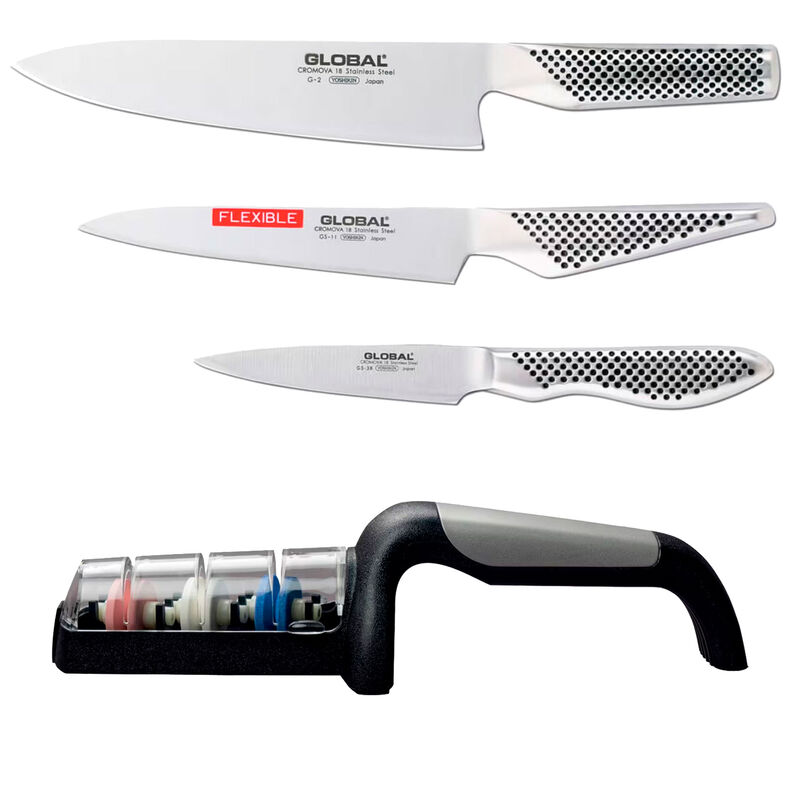 Knivset 3 delar + knivslip