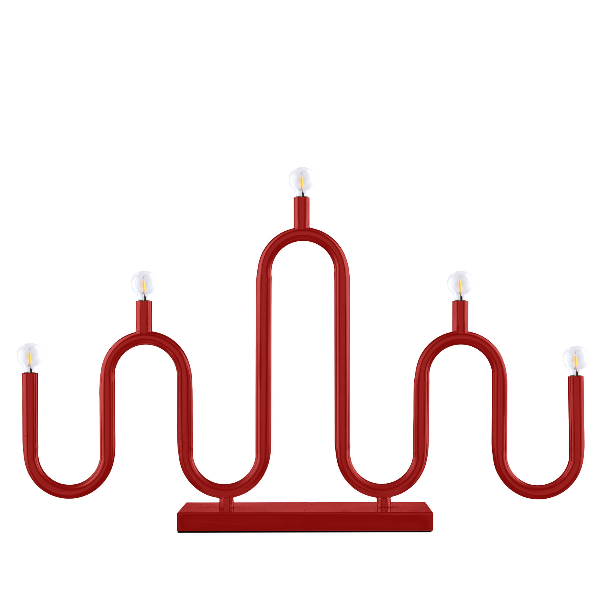 Globen lighting Noel 5 Adventslysestage, rød