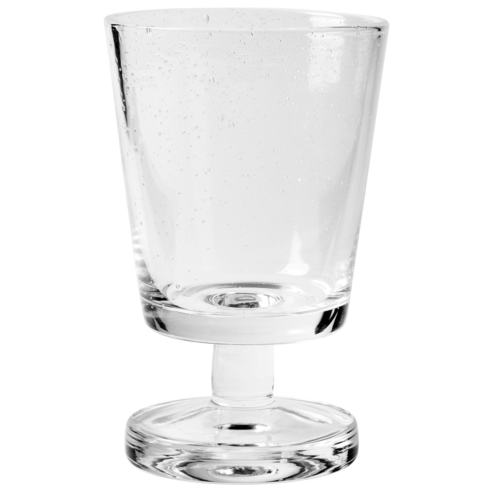Broste Copenhagen Bubble hvitvinsglass 20 cl Klar