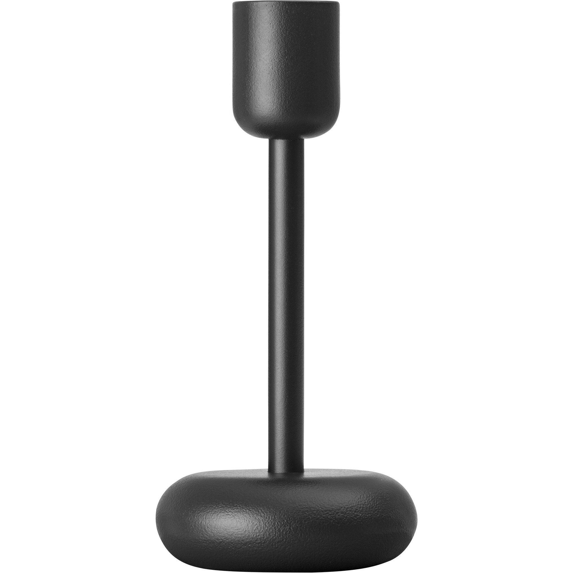 iittala - Nappula lysestake 183 mm mørk grå