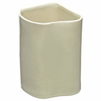 Amare burk med lock 21 cm, sand/brun