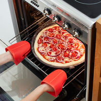 Pyöreä pizza-alusta 36 cm, ruskea