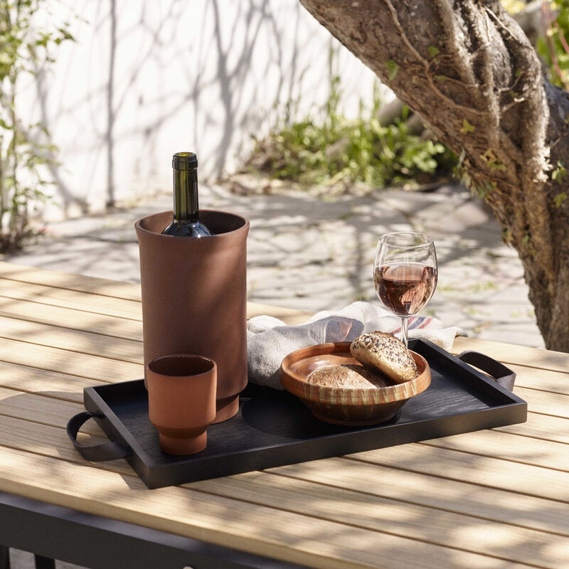 Norr Tray – musta tammi