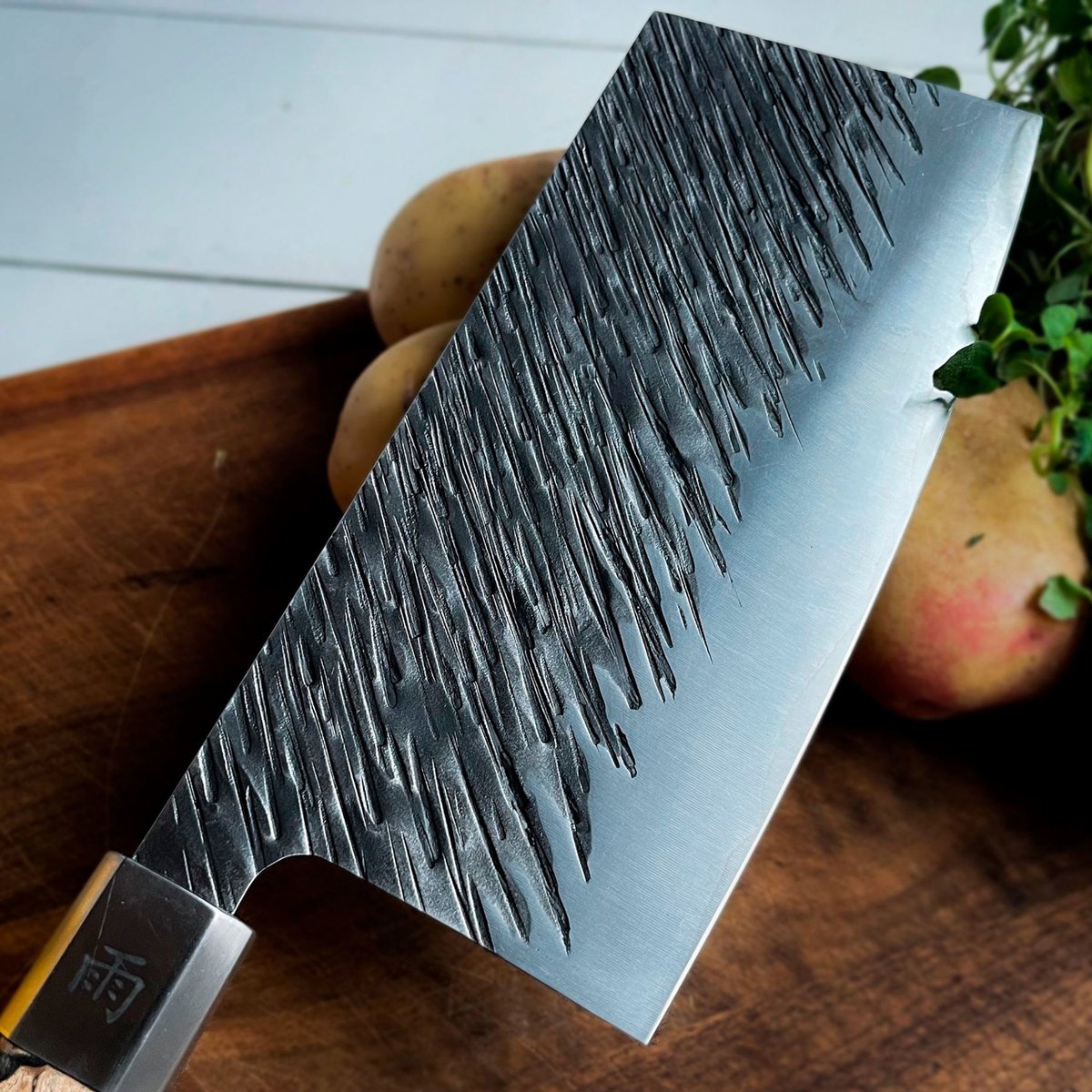 Ame kinesisk kockkniv, 17 cm